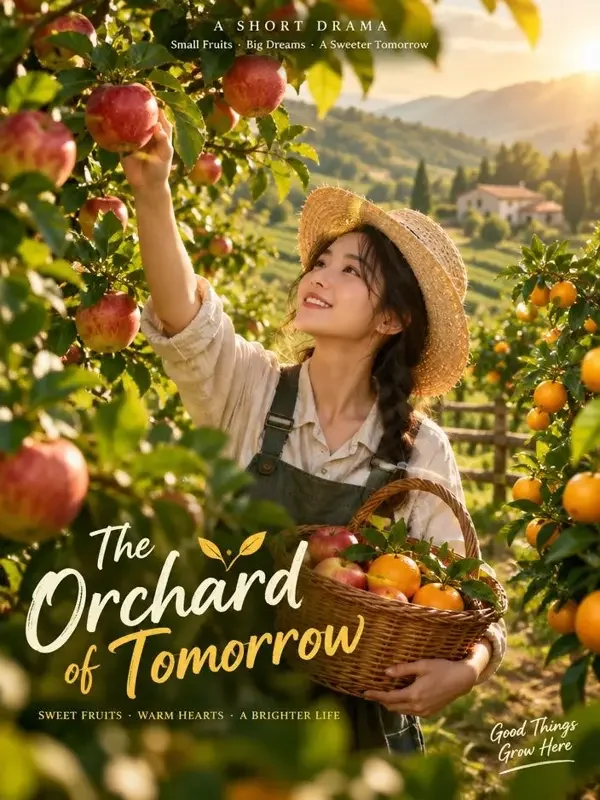 《果园里的约定》- 天美视频田园爱情短剧封面 《果园里的约定》- 天美视频田园爱情短剧封面
