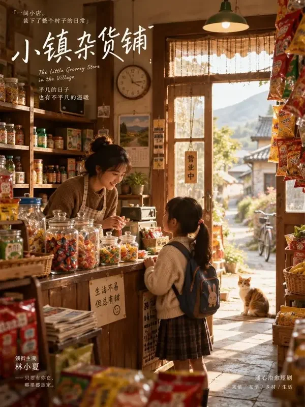 《村头小卖部》- 天美视频生活喜剧短剧封面 《村头小卖部》- 天美视频生活喜剧短剧封面