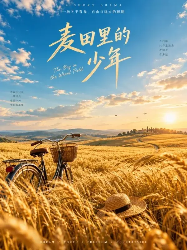 《风吹麦浪的日子》- 天美视频乡村励志短剧封面 《风吹麦浪的日子》- 天美视频乡村励志短剧封面